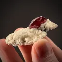 Cinnabar on Dolomite - image 1