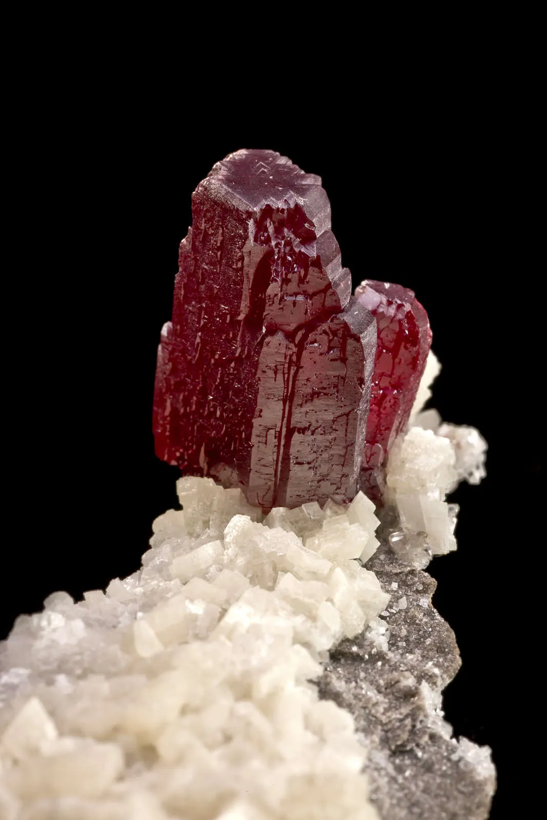 Cinnabar on Dolomite - image 2