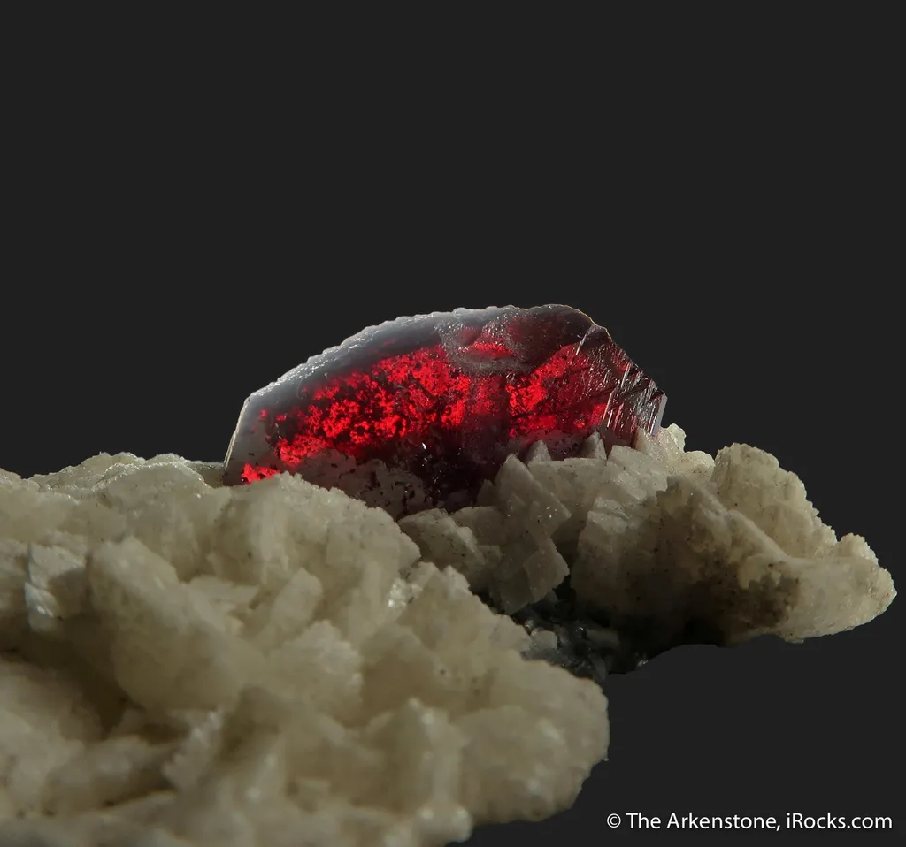 Cinnabar on Dolomite - image 3