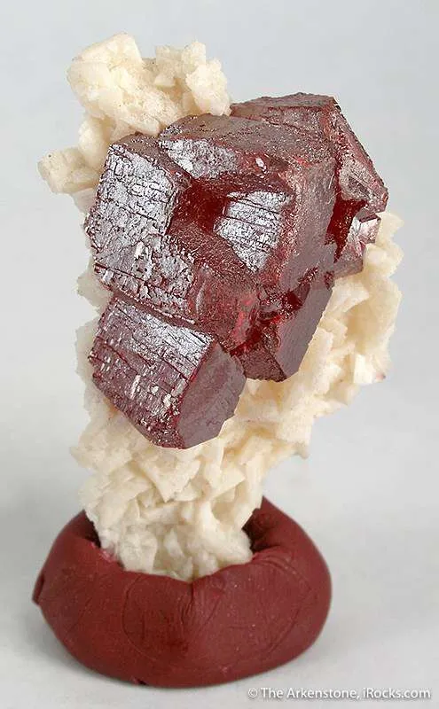 Cinnabar on Dolomite image