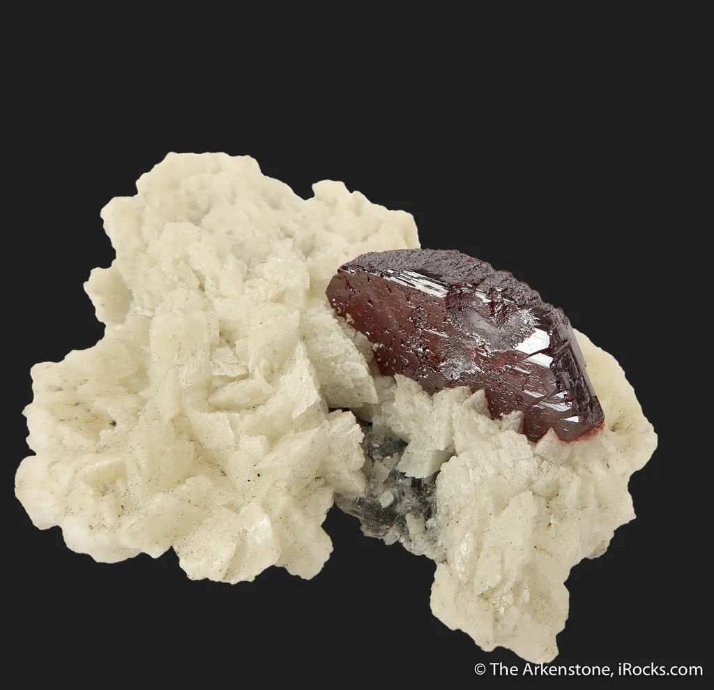 Cinnabar on Dolomite - image 5