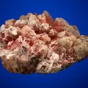 Cinnabar on Fluorite after Calcite - image 5