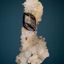 Cinnabar on Quartz - image 1