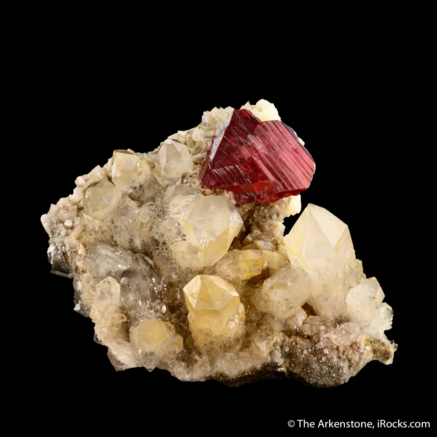 Cinnabar on Quartz - image 4