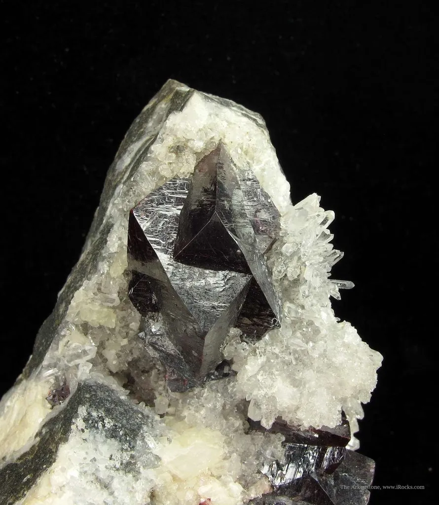 Cinnabar on Quartz and Dolomite - image 4