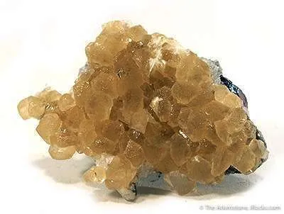 Cinnabar on Quartz, Dolomite and Calcite - image 3