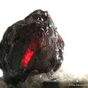 Cinnabar on Quartz, Dolomite and Calcite - image 2