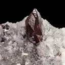 Cinnabar on Quartz with Dolomite (1990s) - image 5