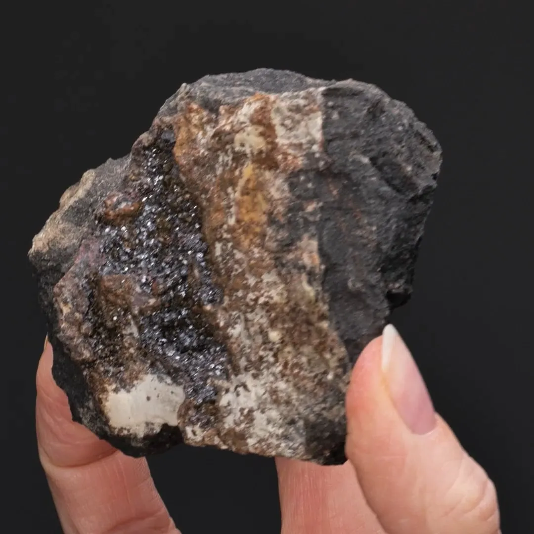 Cinnabar on Siderite - image 2