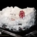 Cinnabar Twin on Dolomite - image 1