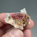 Cinnabar with Calcite - image 2