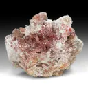 Cinnabar with Calcite - image 1
