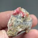 Cinnabar with Calcite - image 2