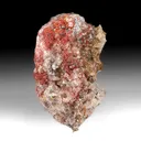 Cinnabar with Calcite - image 1