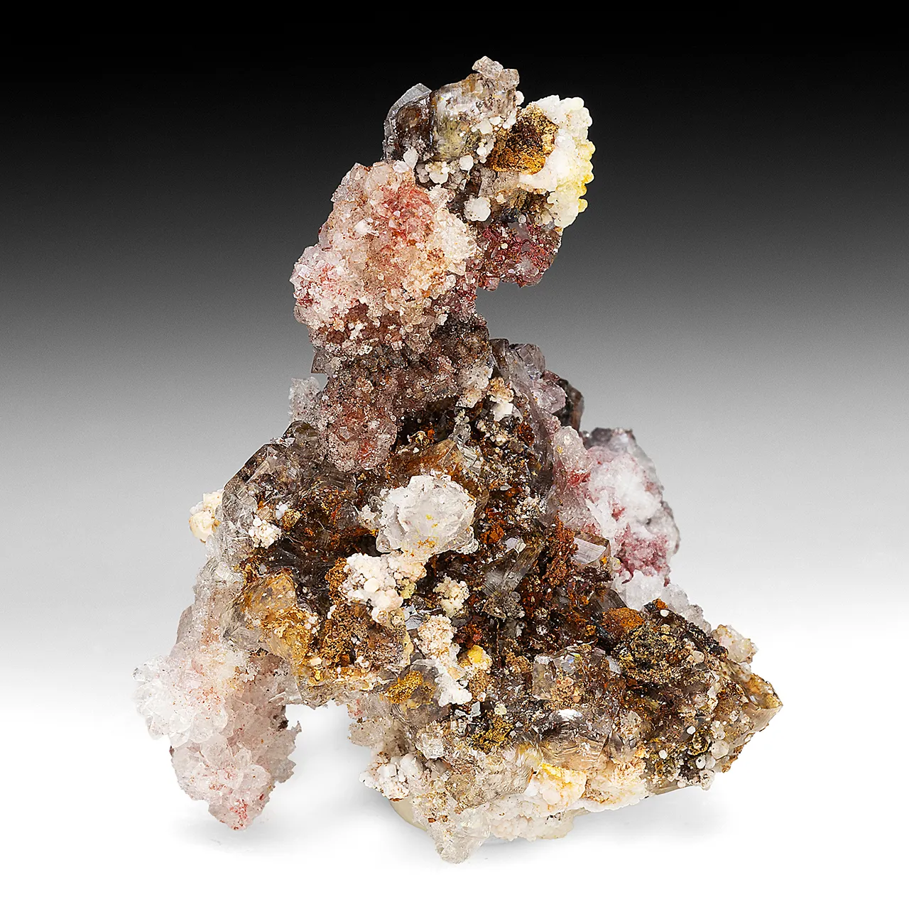 Cinnabar with Calcite - image 1