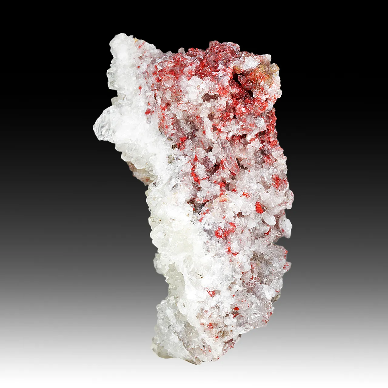 Cinnabar with Calcite - image 1