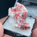Cinnabar with Calcite - image 2