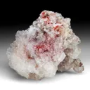Cinnabar with Calcite - image 1