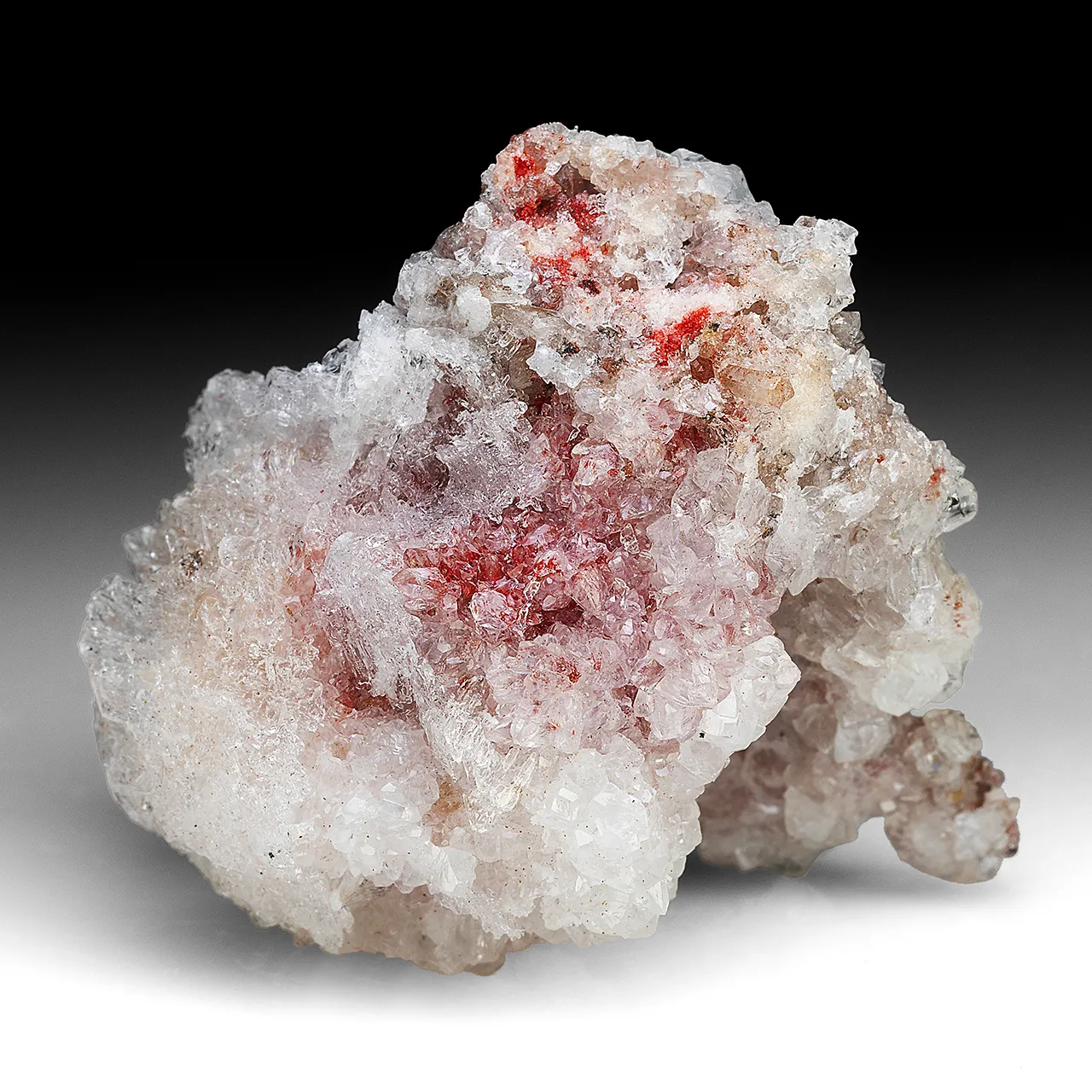 Cinnabar with Calcite - image 1
