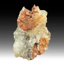 Cinnabar with Calcite - image 1