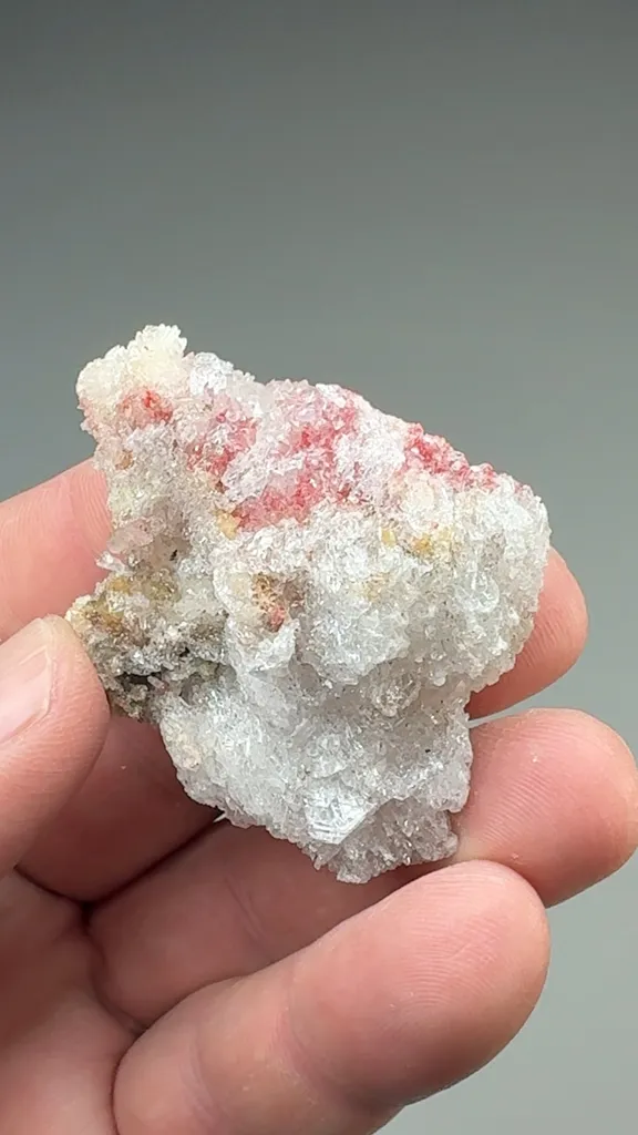 Cinnabar with Calcite - image 2