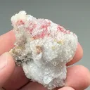 Cinnabar with Calcite - image 2