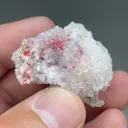 Cinnabar with Calcite - image 2