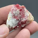 Cinnabar with Calcite - image 2