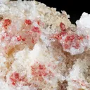 Cinnabar with Calcite, Gypsum - image 1