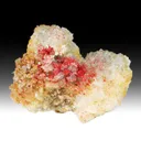 Cinnabar with Calcite, Gypsum - image 1