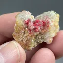 Cinnabar with Calcite, Gypsum - image 2