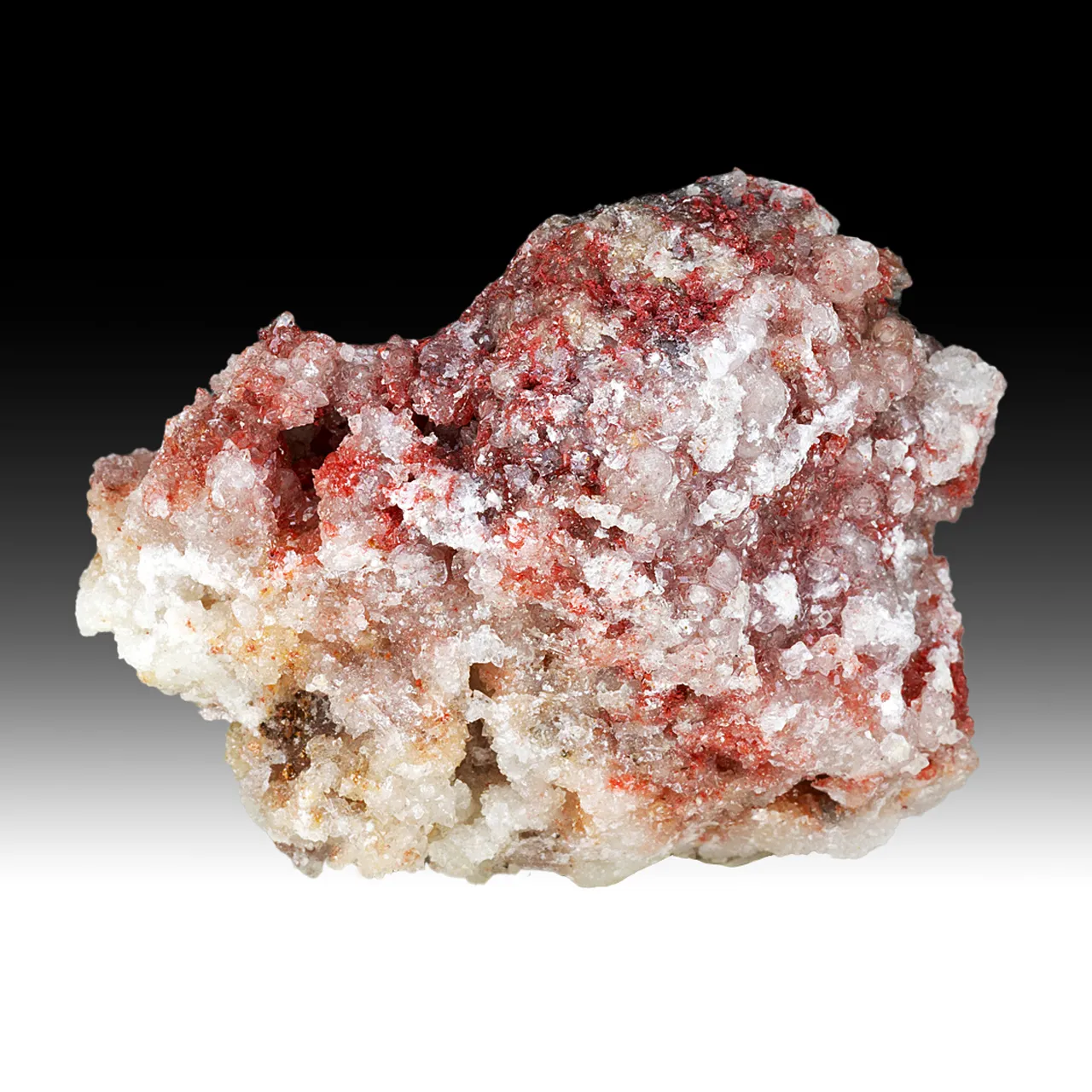 Cinnabar with Calcite, Gypsum - image 1