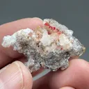 Cinnabar with Calcite, Gypsum - image 2