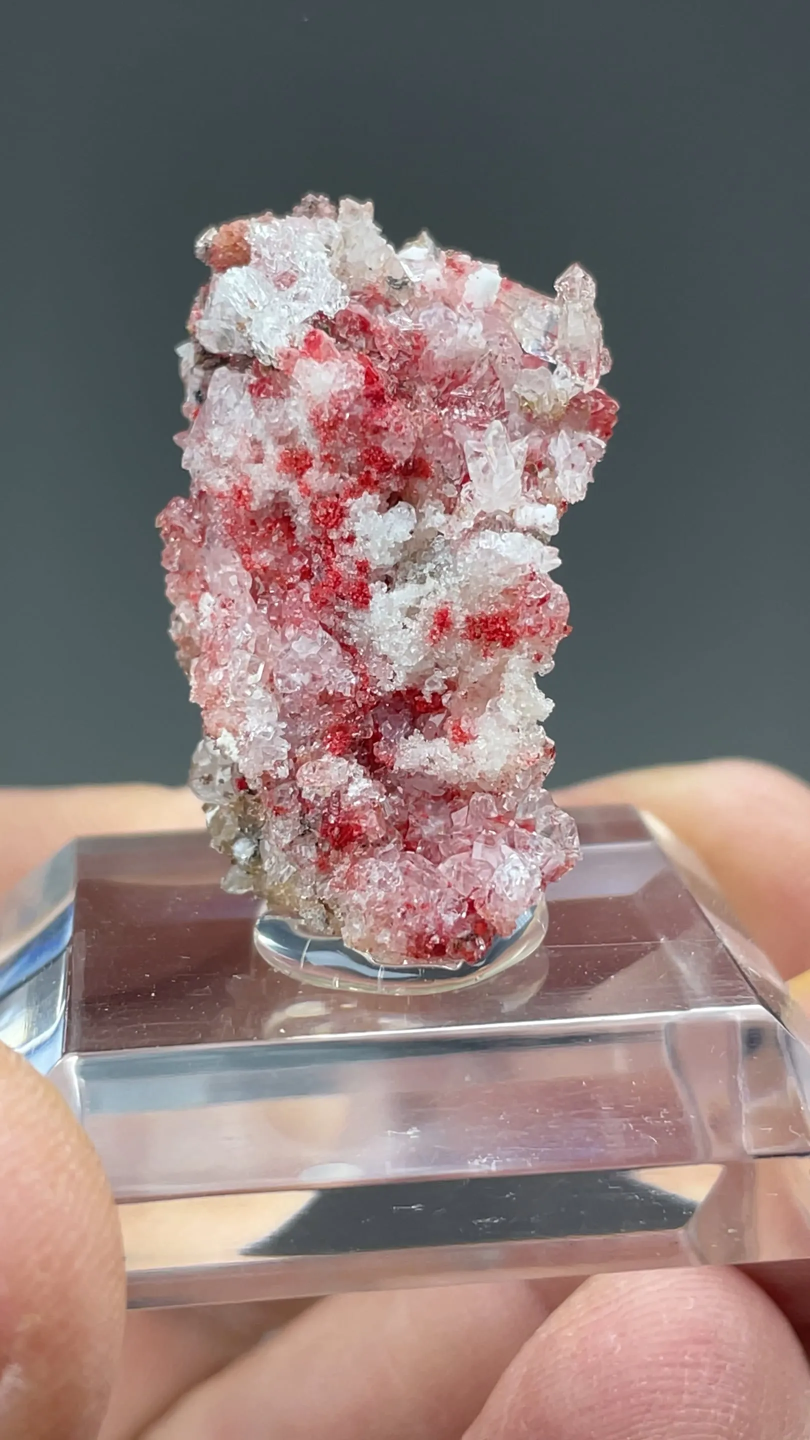 Cinnabar with Calcite, Quartz - image 2