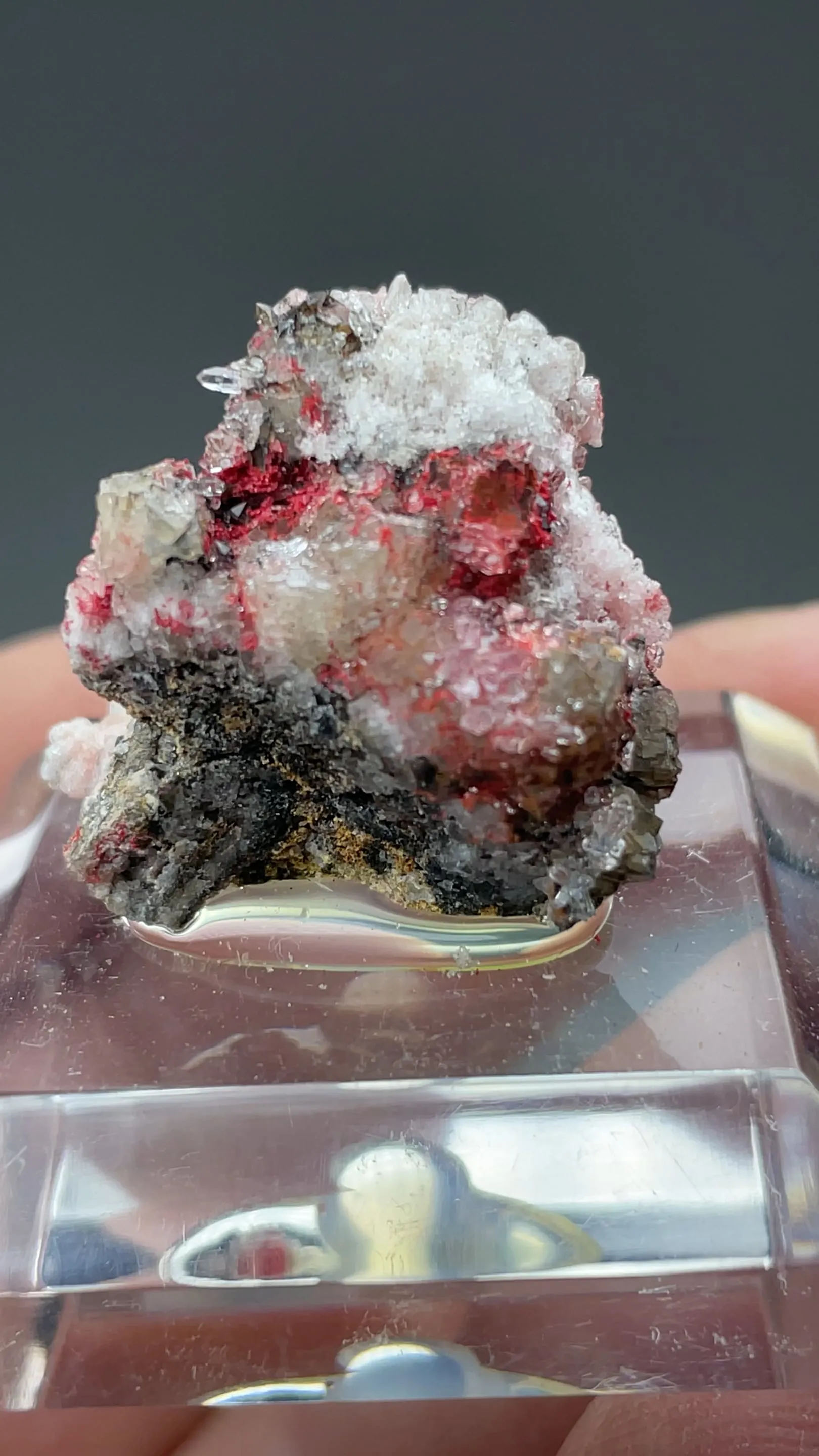 Cinnabar with Calcite, Quartz, Gypsum - image 2