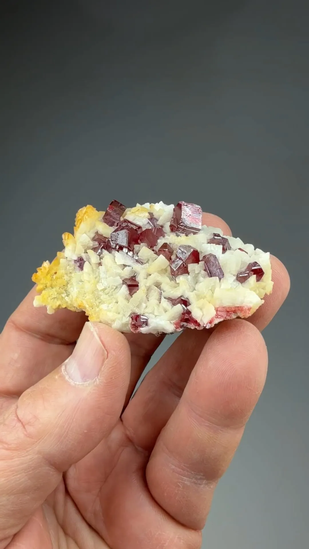 Cinnabar with Dolomite - image 2