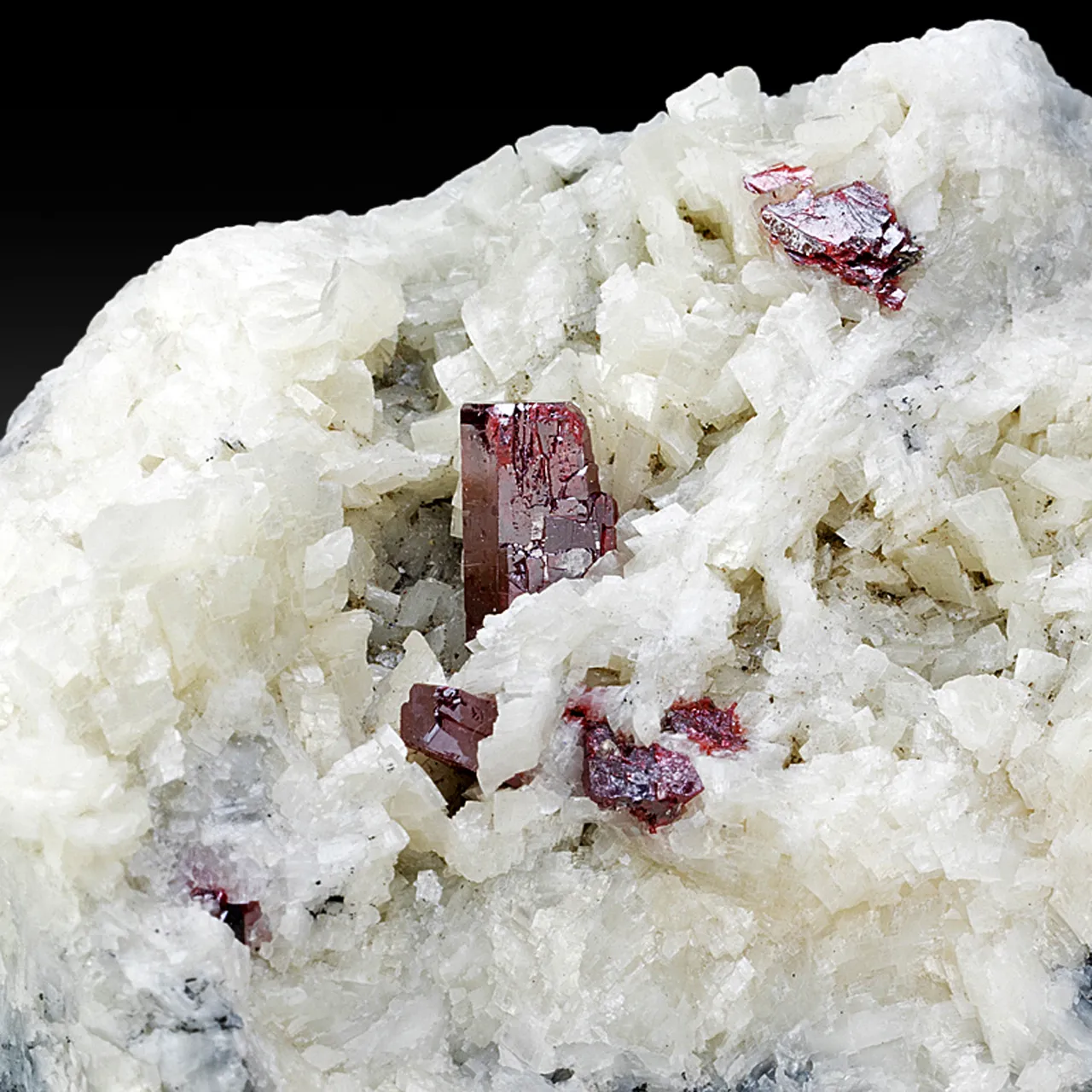 Cinnabar with Dolomite - image 1