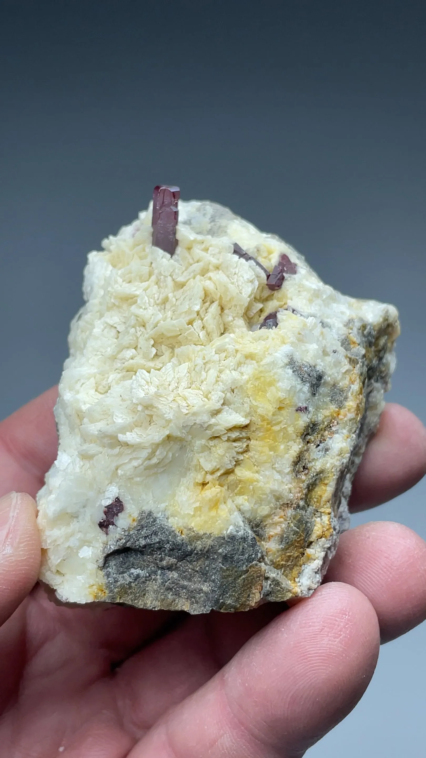 Cinnabar with Dolomite - image 2