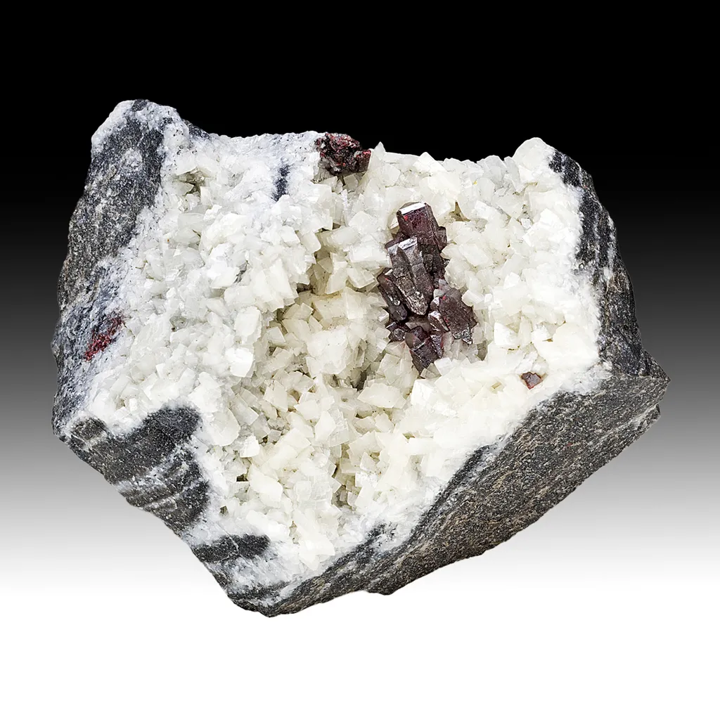 Cinnabar with Dolomite image