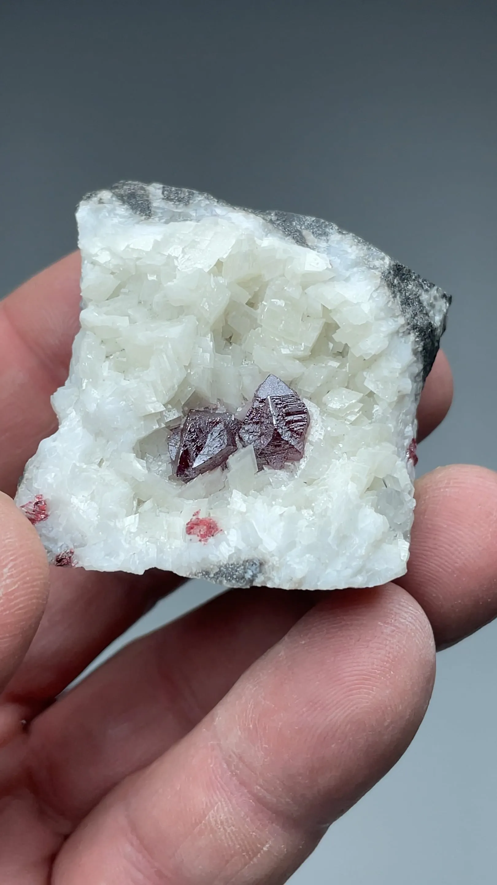 Cinnabar with Dolomite - image 2