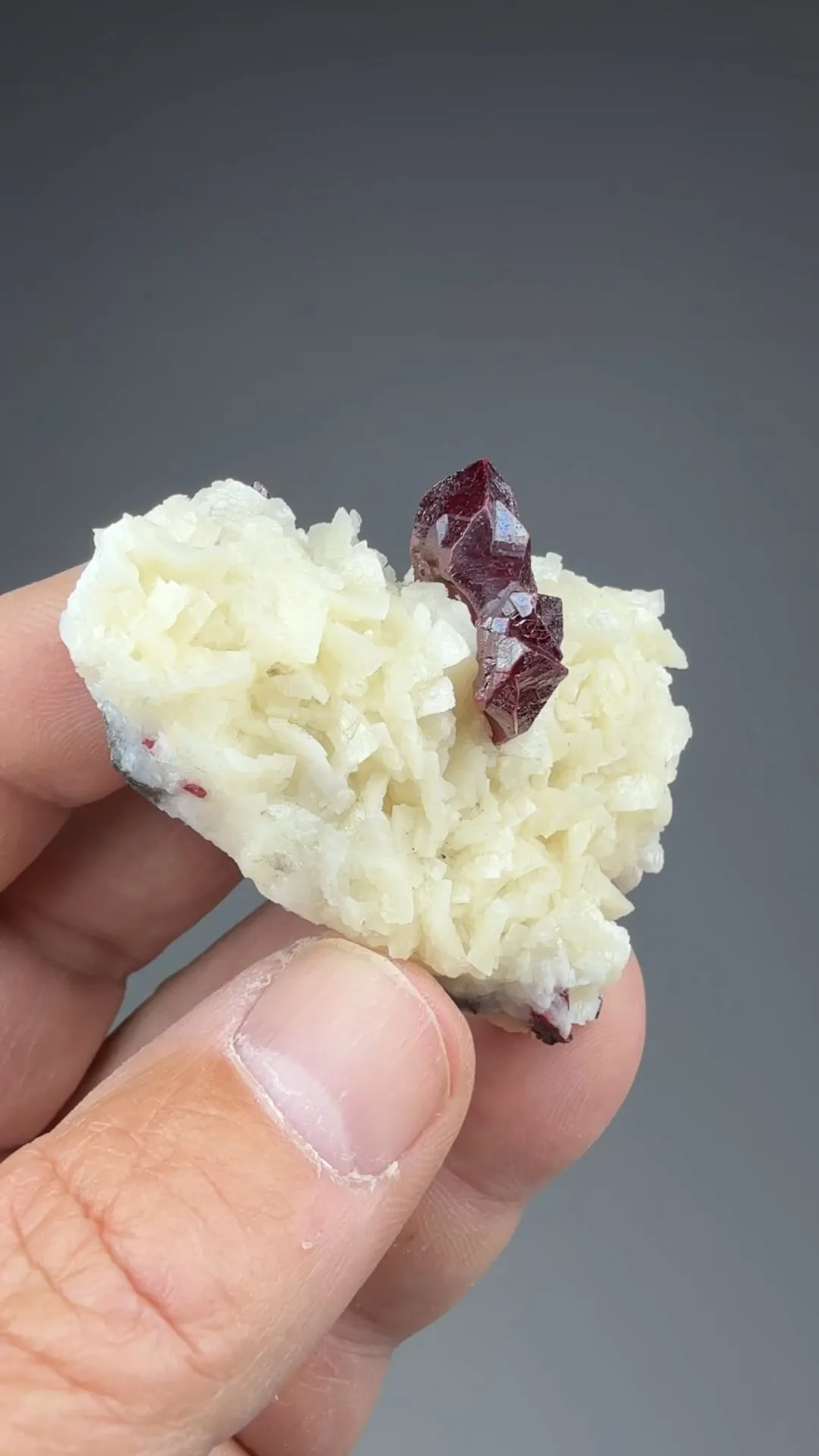 Cinnabar with Dolomite - image 2