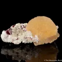 Cinnabar with Dolomite and Calcite - image 1