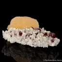Cinnabar with Dolomite and Calcite - image 2