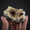 Cinnabar with Dolomite - image 1