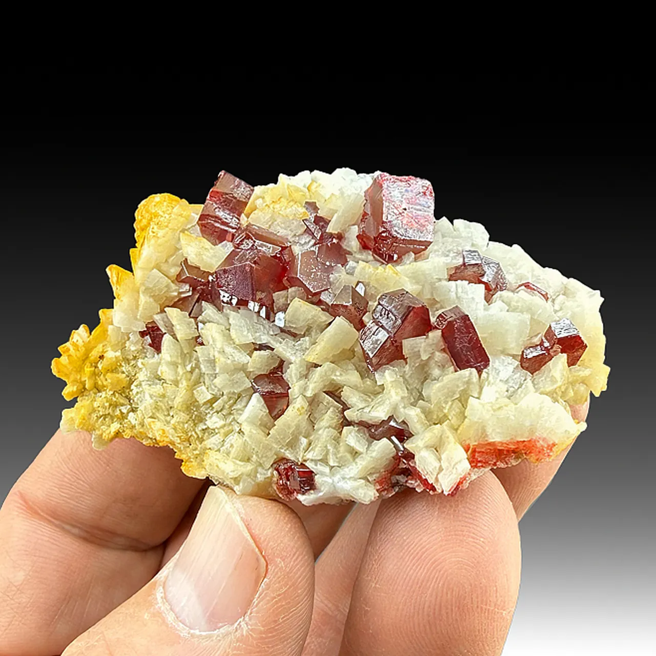 Cinnabar with Dolomite - image 1