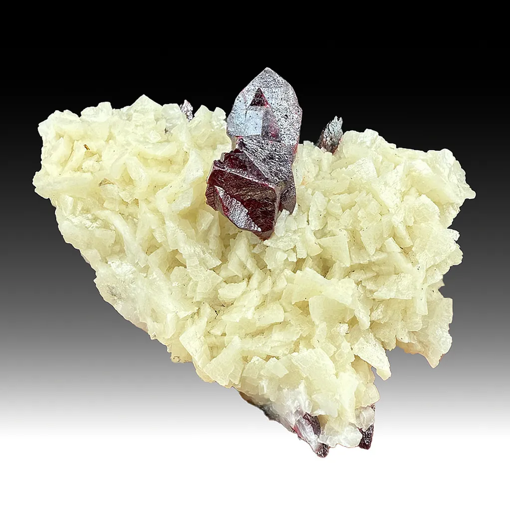 Cinnabar with Dolomite image