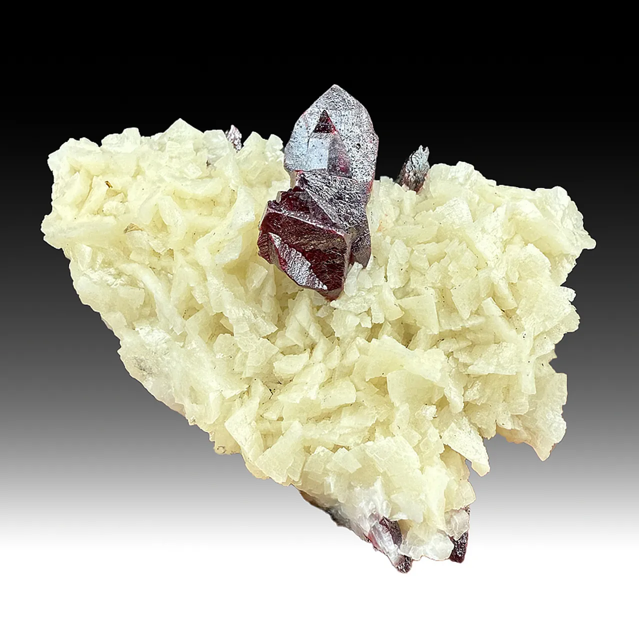 Cinnabar with Dolomite - image 1