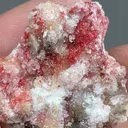 Cinnabar with Gypsum, Calcite - image 2
