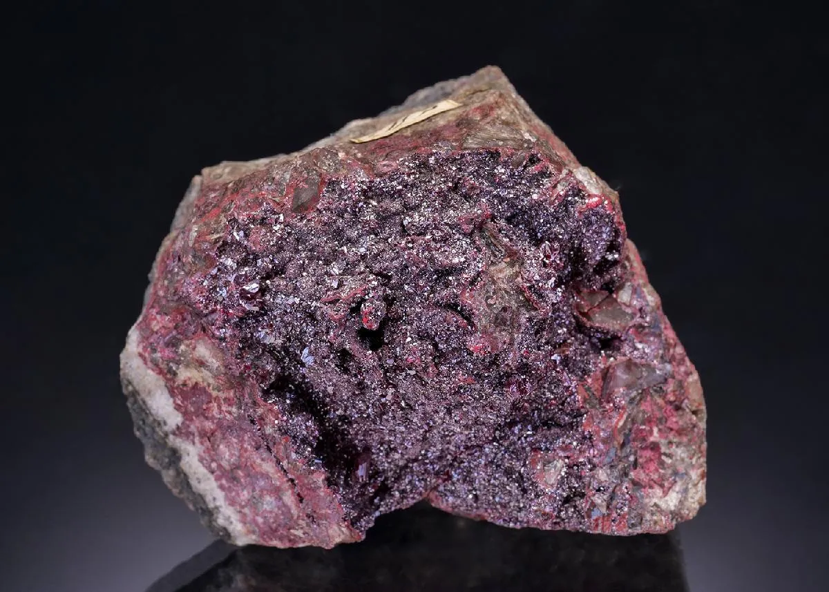 Cinnabar with NATIVE Mercury - image 1