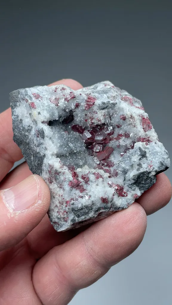 Cinnabar with Quartz - image 2